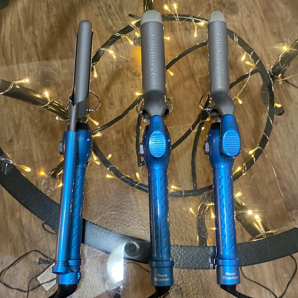 Set of 3 Babyliss Pro Curlers